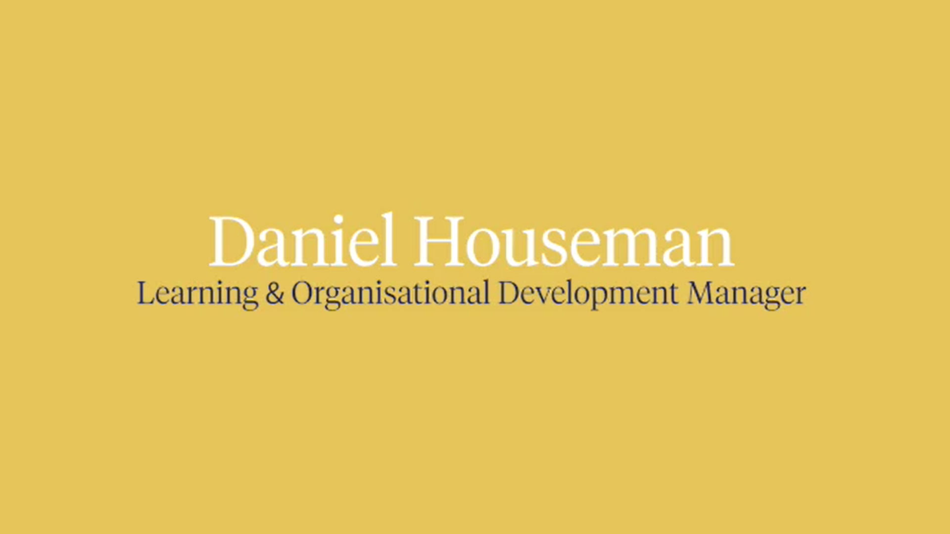 Daniel Houseman